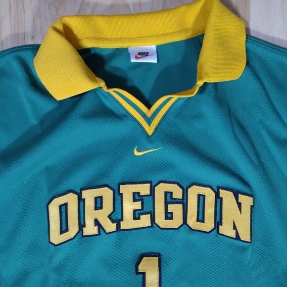 Vintage Nike Oregon Ducks Volleyball Jersey Team Issued - Picture 3 of 7
